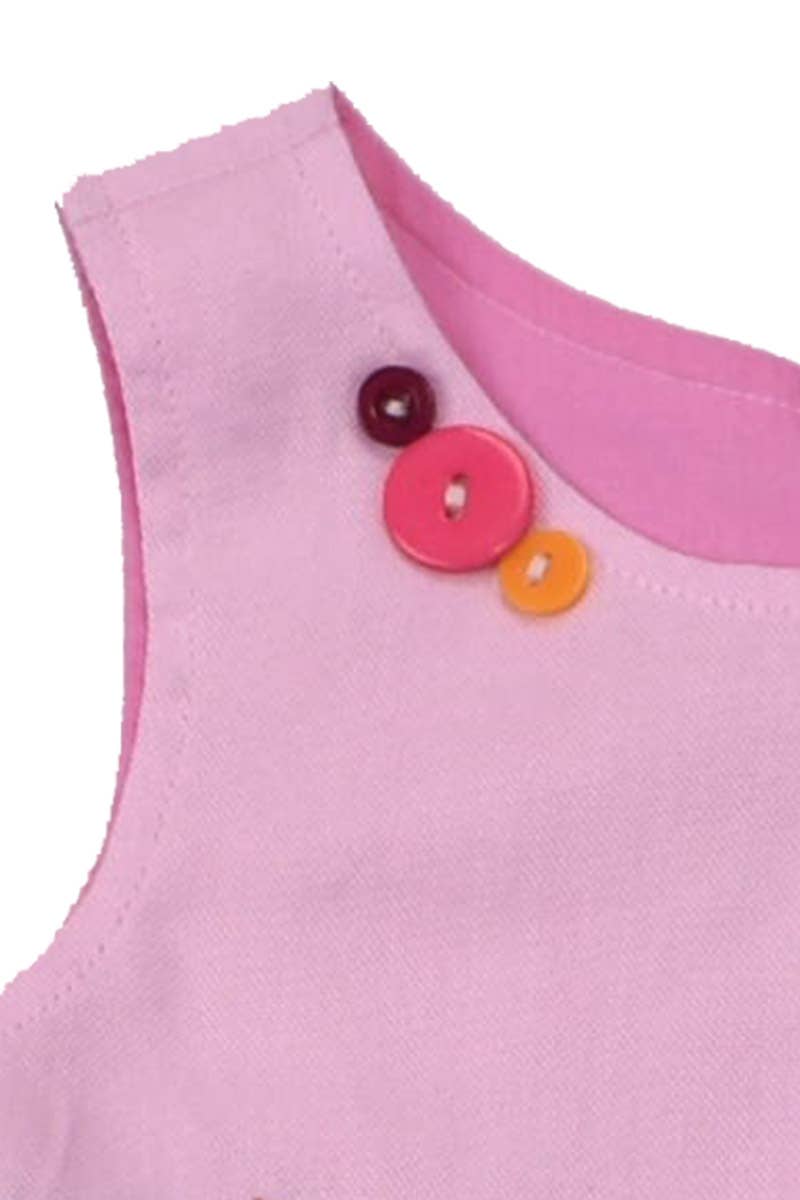 SISSYMINI - Wholesale Dress - Kids - Toddlers & Girls Soft Cotton Applique Dress | 878-SS2310