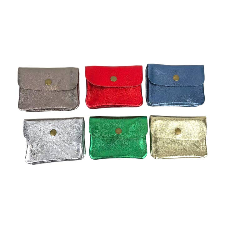 Chenson & Gorett - Wholesale Coin Purse - Women's - Italian leather wallet with 3 compartments. Promo Fav