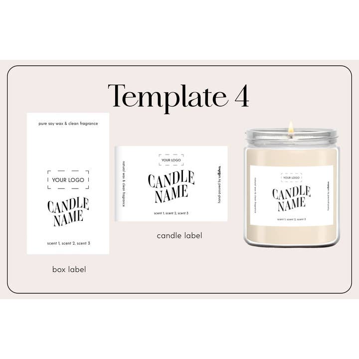 Vella & Co. by Vellabox - Wholesale Jar/Filled Candle - Custom 8oz Soy Candle – Jar, Scent & Label Options8