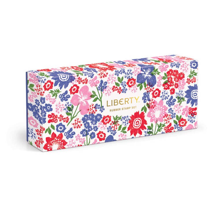 Ensemble de Tampons en Caoutchouc Liberty (Kit de Loisirs Créatifs) pour la vente par Abrams & Chronicle Books