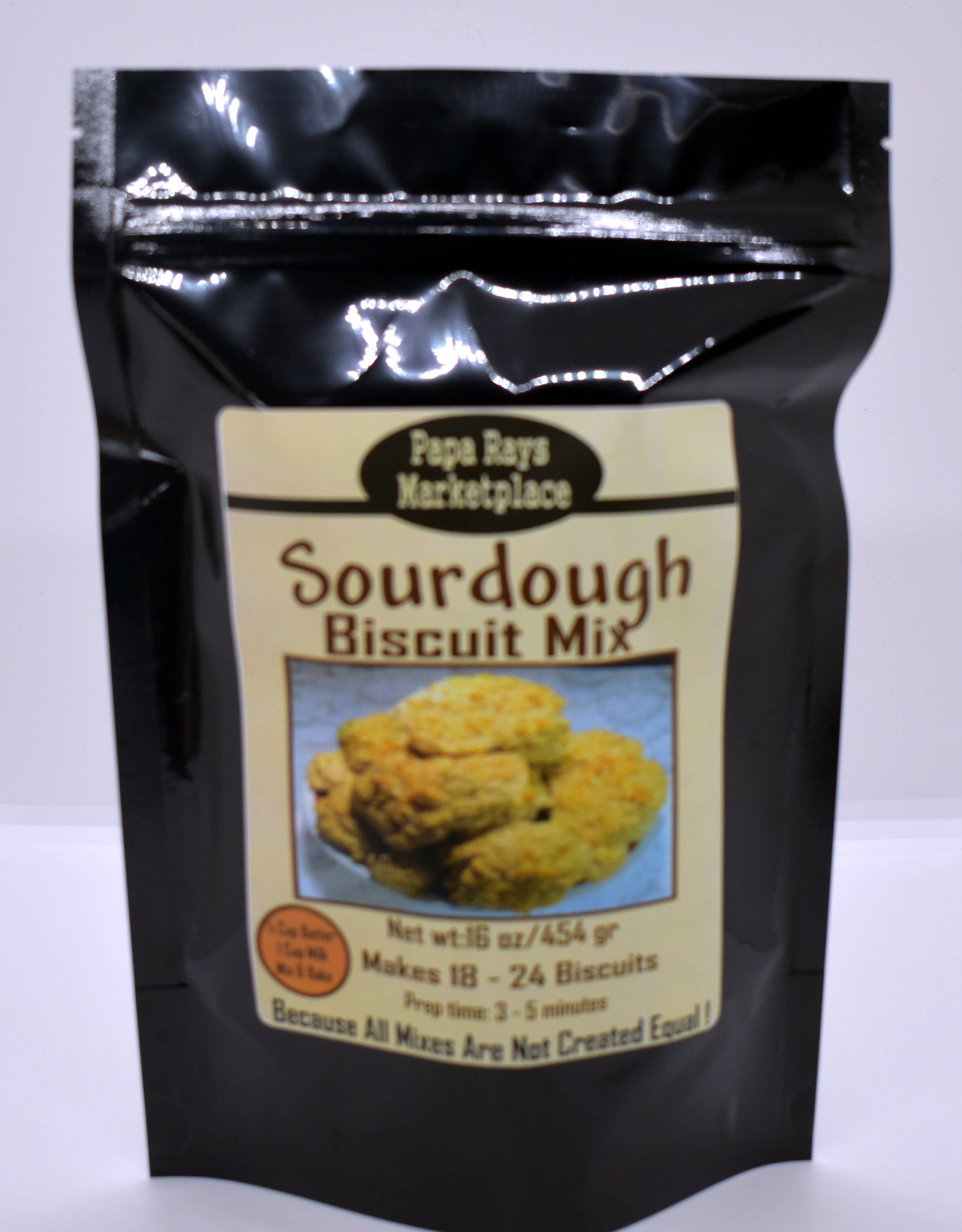 Papa Ray's Marketplace – Preparado de biscoto por atacado – Mistura para Biscoitos Sourdough0
