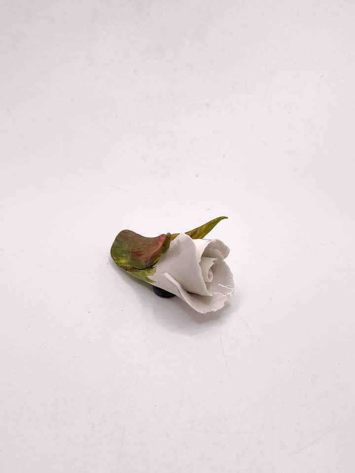 Forever Rosebud Magnet for wholesale by Cori Ceramics & Art LLC