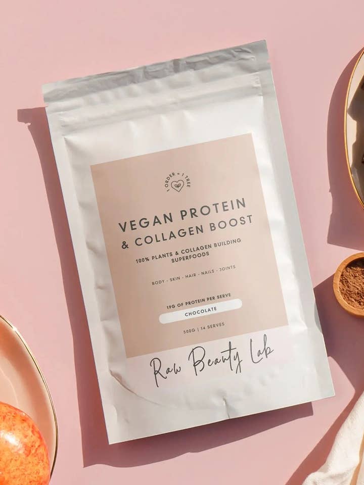 Vegansk protein- og kollagenbygger for engroshandel hos PONY-O UK