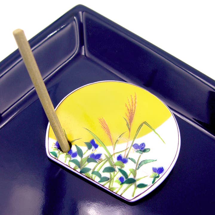 New Day Porcelain Incense Holder for wholesale by Shoyeido Incense