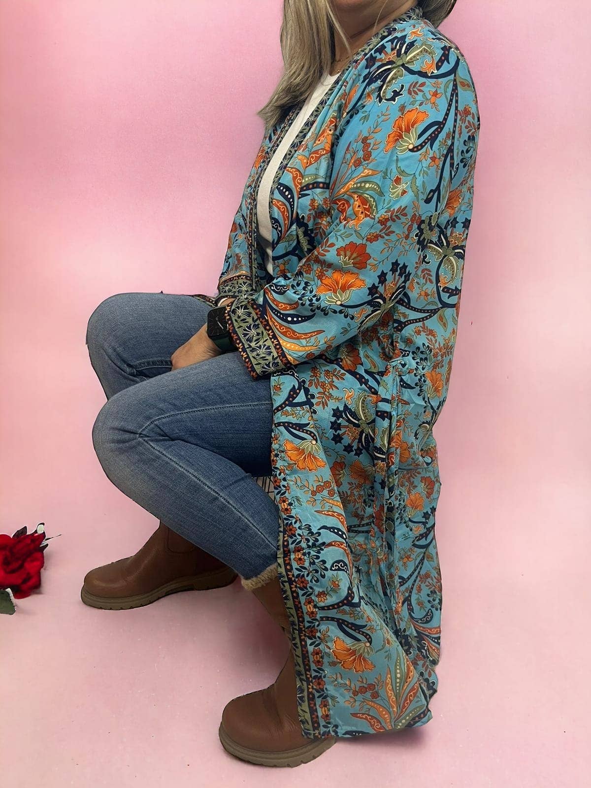 Nola by bijusol - Wholesale Kimono - Women's - Silk Kimono Jacket1