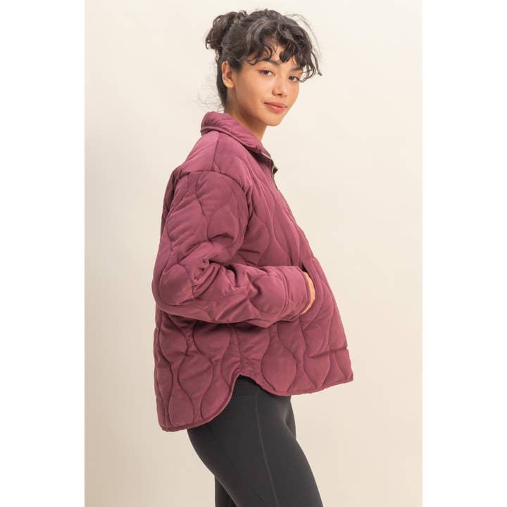 HYFVE - Vendita all'ingrosso Giacca - Donna - Pullover trapuntato a collo alto con mezza zip8