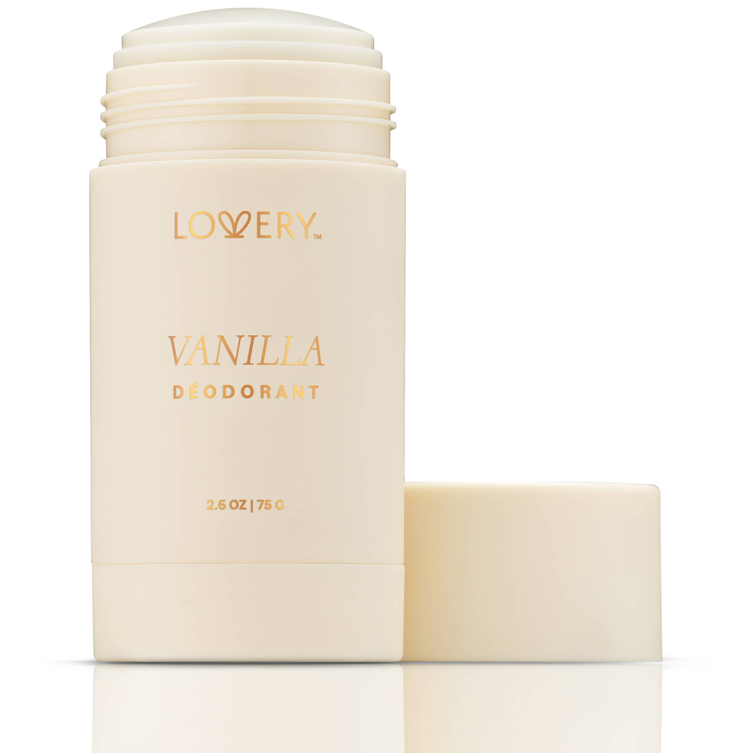 Lovery - Wholesale Deodorant - Women's - Vanilla Deodorant Stick 24 Hour Odor Control, 2.6oz5