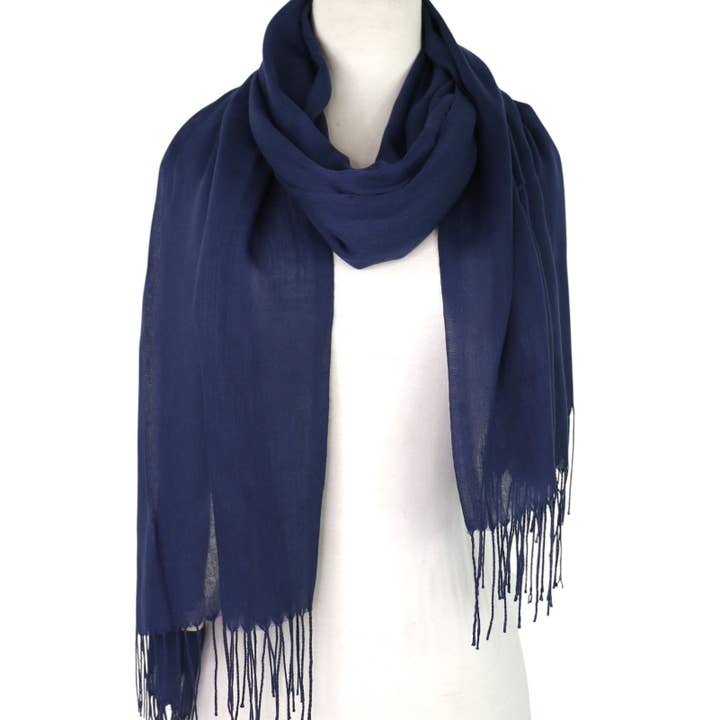 TAPA fashion - Wholesale Scarf - Women's - Plain Viscose Scarves VP1211B (12PC)4