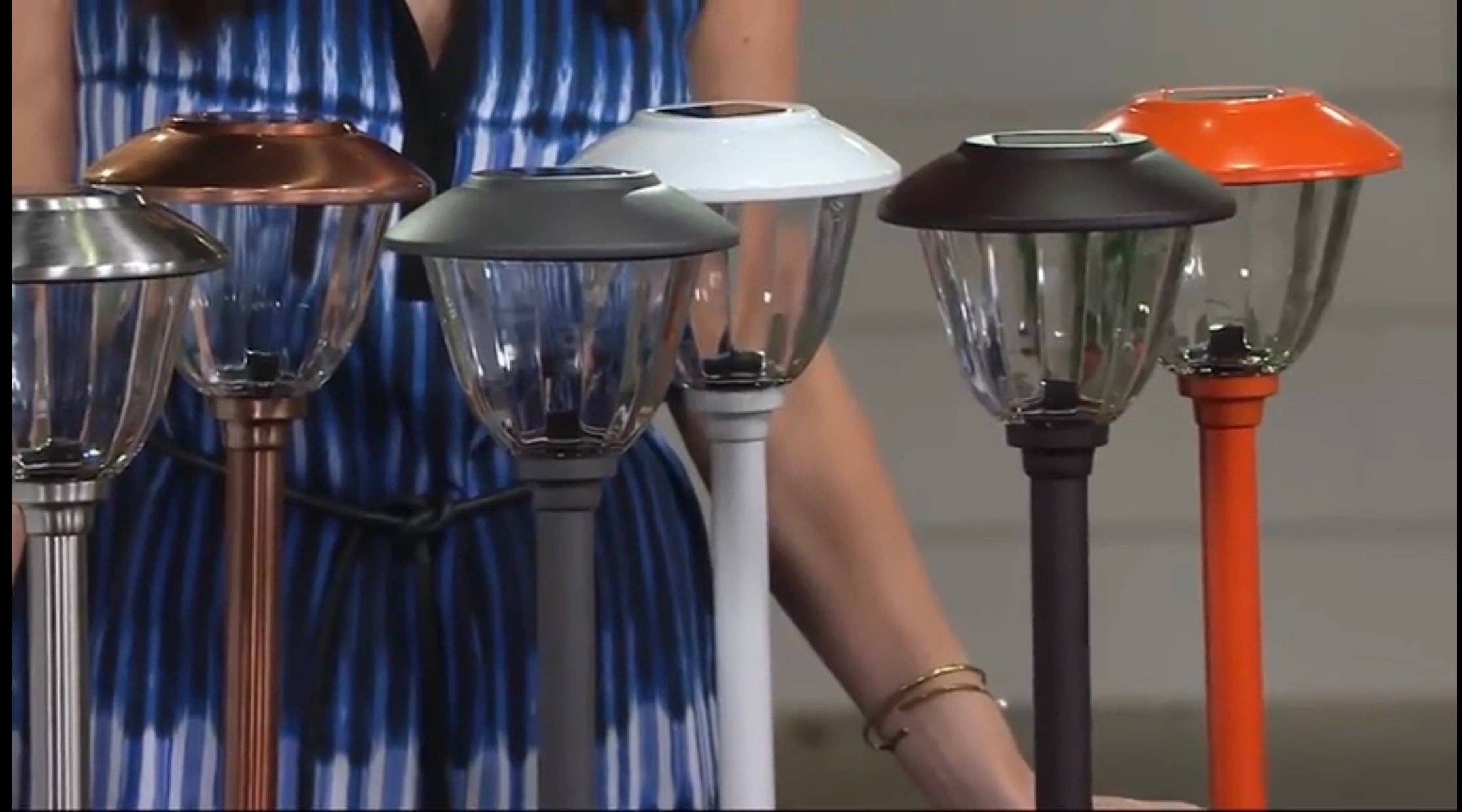 OutdoorSolarOutlet – wholesale Outdoor/lawn light – Alpan 10 Pack Solar Pathway LED Lights Outdoor-Stainless Steel 12 Lumen( Bronze )8