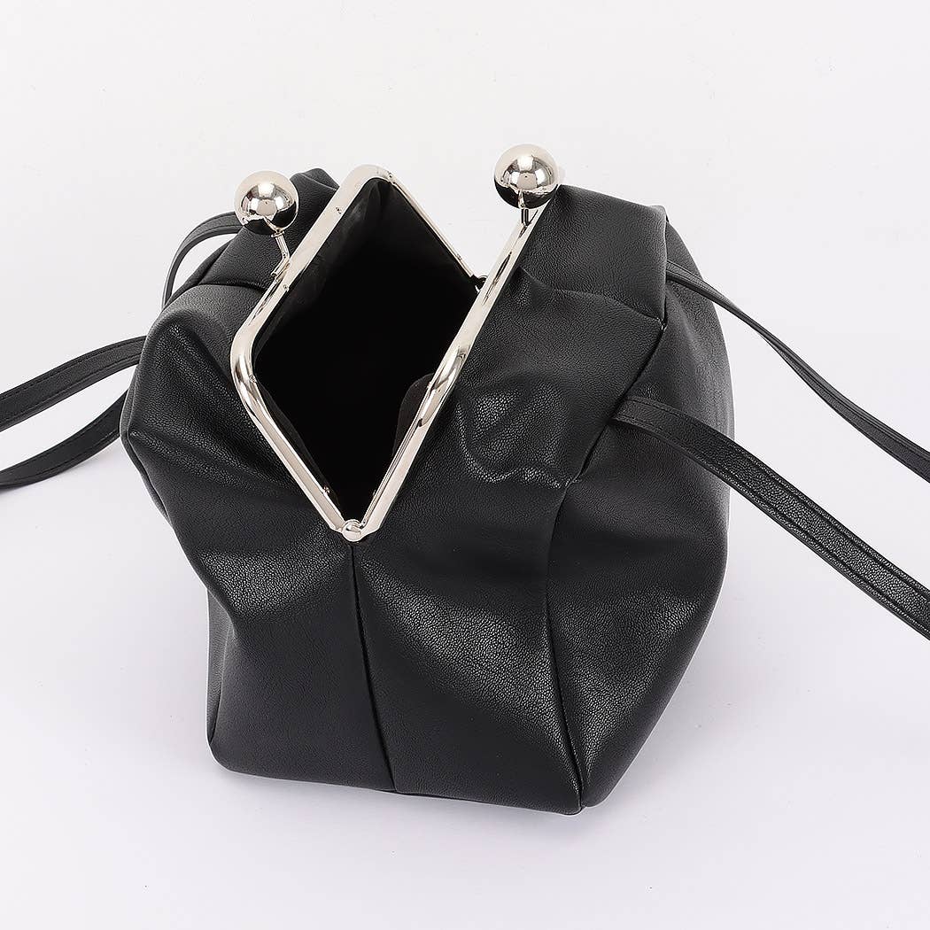 3AM BY H&D ACCESSORIES – Engroshandel Skuldertaske – til kvinder – Skuldertaske med ramme i kunstlæder3