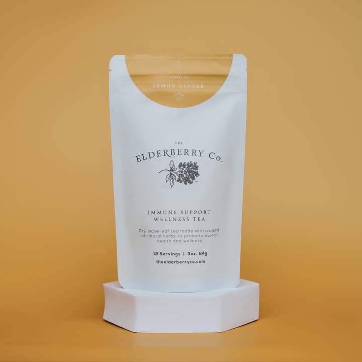 The Elderberry Co - Wholesale Loose Tea - Lemon Ginger Tea