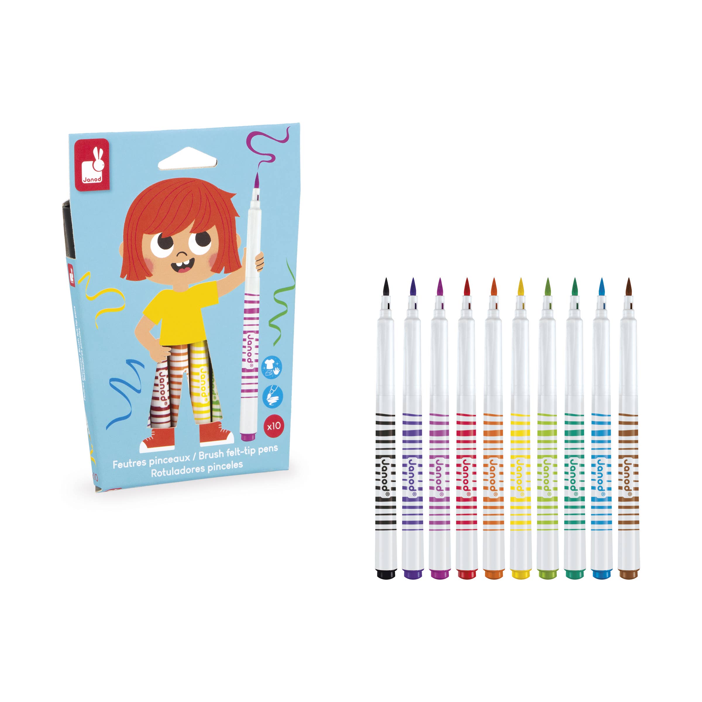Juratoys – wholesale Pen – Brush Felt-Tip Pens X103