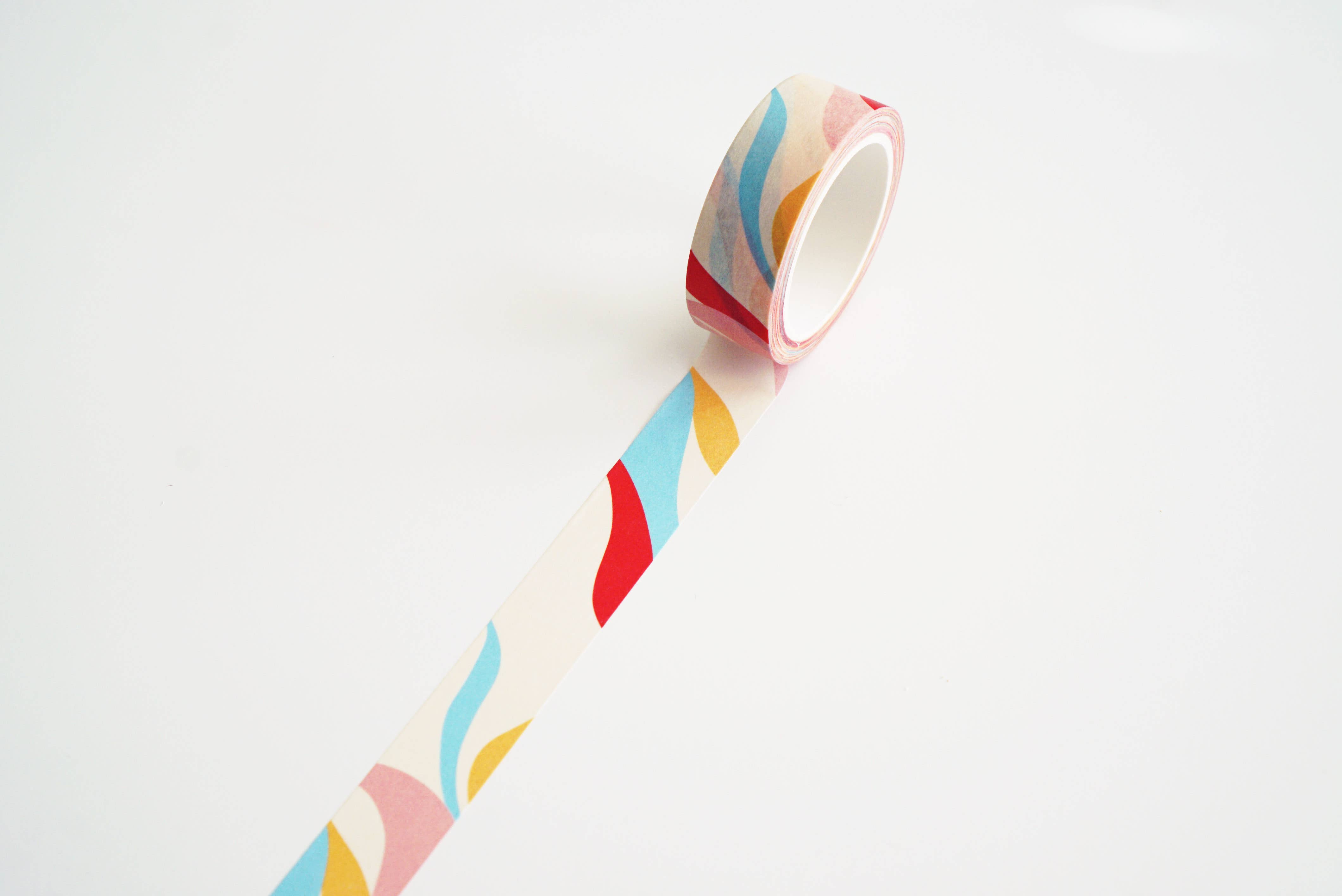 Ginably - Wholesale Washi Tape - Retro Wave Pattern Washi Tape1
