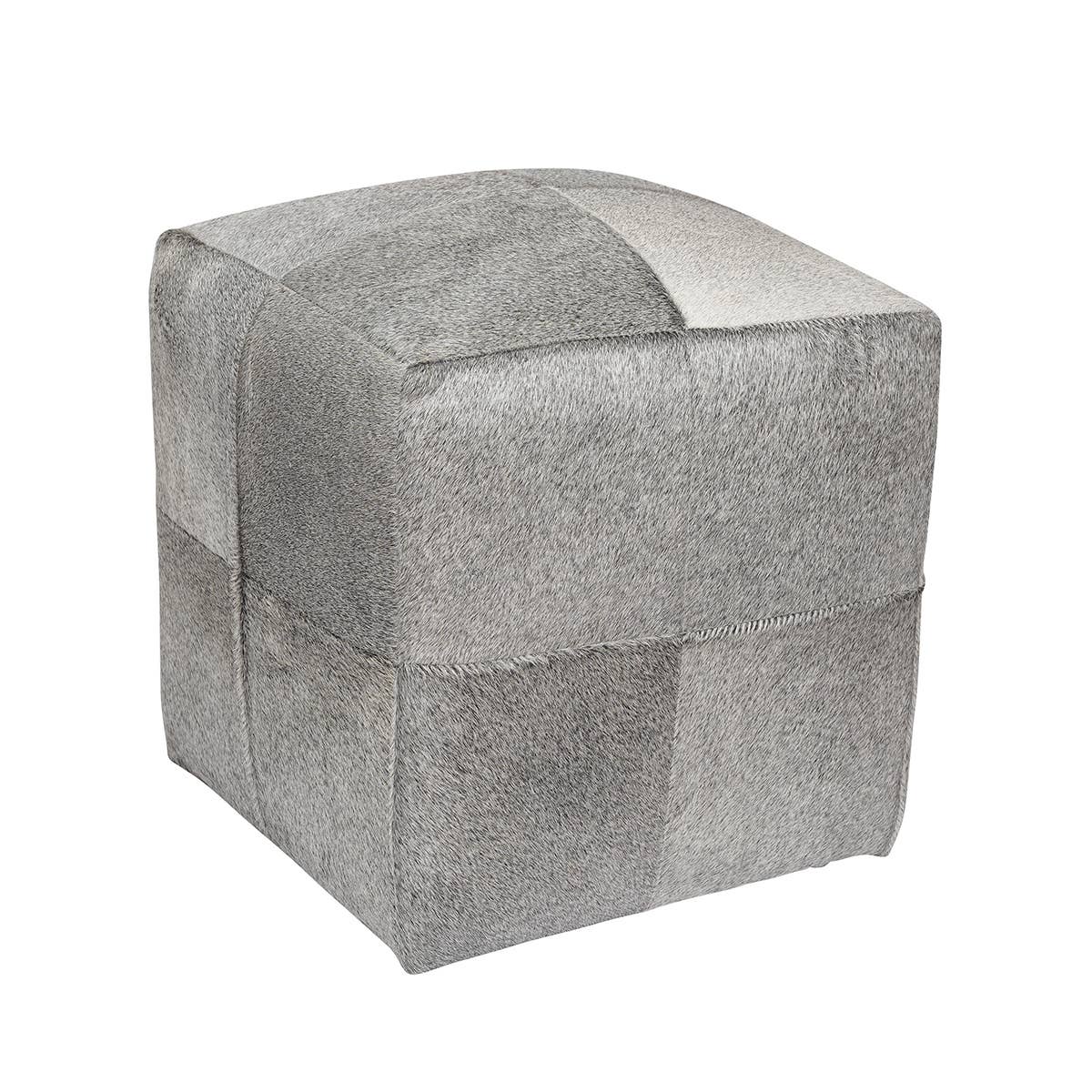 B.S. Trading Co - Wholesale Pouf - Cowhide pouf2