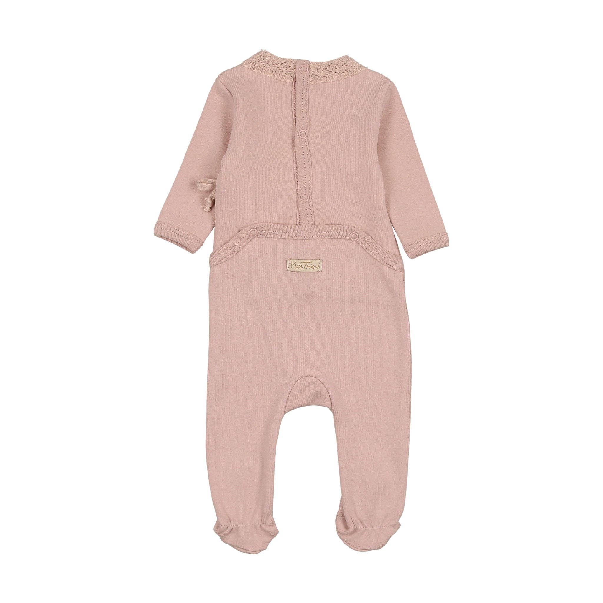 Mon Tresor Bebe – wholesale Clothing set – Baby – Knit Twist Layette Set5