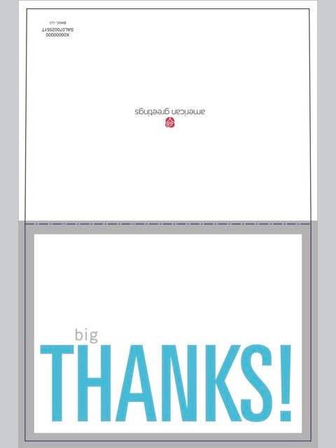 Packaged Thank You | AGPG | PG | SAL07002551T for wholesale by DICKENS INC.