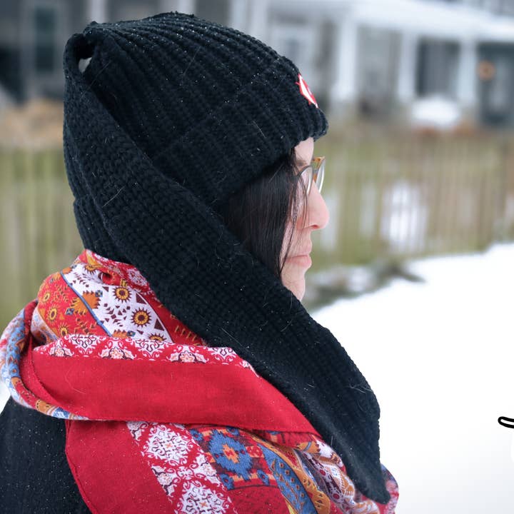 Triclops Rabbit - Wholesale Beanie - Unisex - Banny Beanie - Black Rabbit Ear Hat6