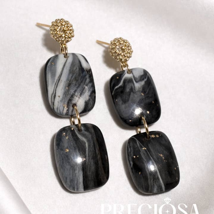 Allura Noir Geode for wholesale by Preciosa Jewelry Co.