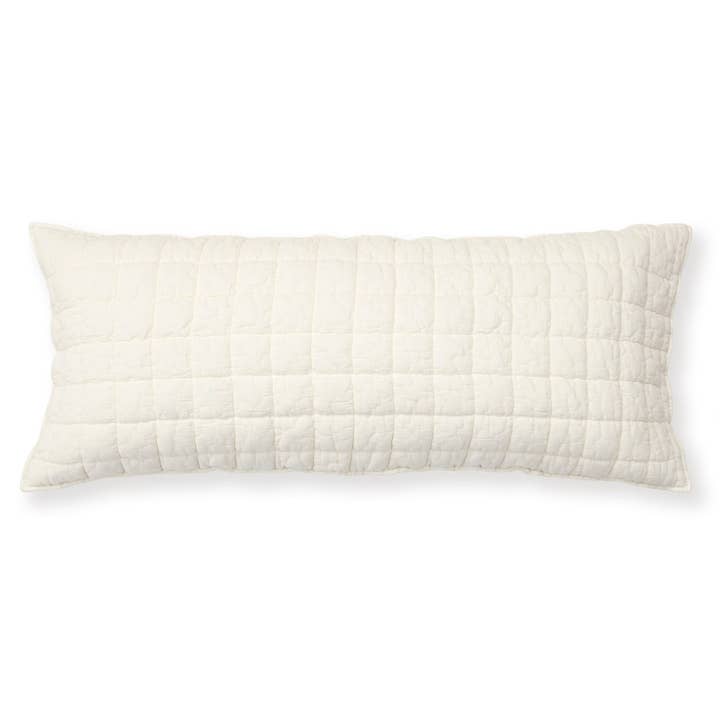 Whisper Cream Lumbar Pillow Cover for wholesale by Levtex Home
