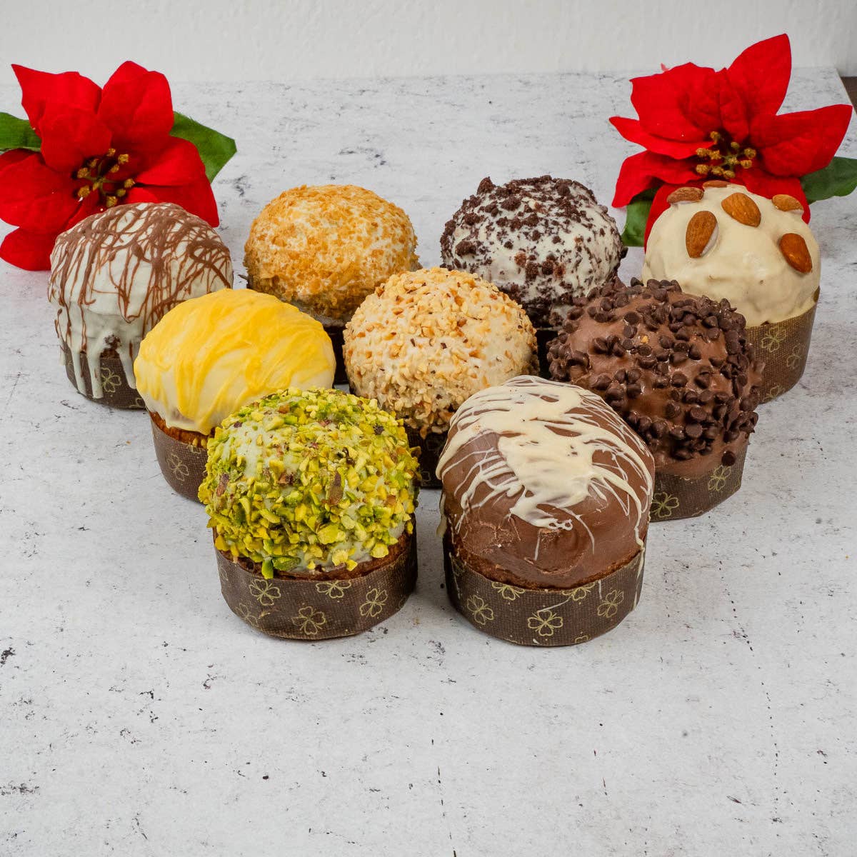 Sicilyaddict – wholesale Tårta – Hantverksmässig liten panettone med smak av choklad och kokos 150g2