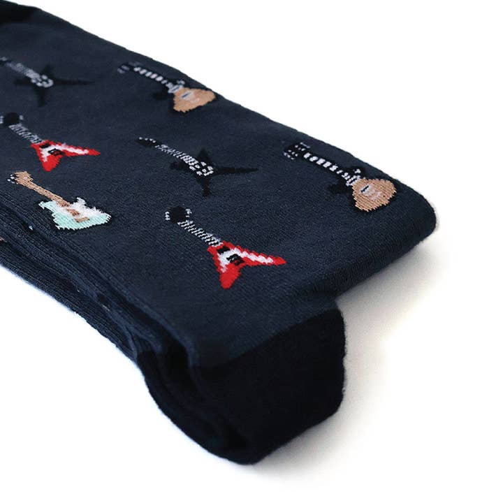 Sock Affairs - Wholesale Socks – Unisex - Six-String Grey Socks3