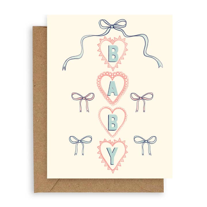 Bows Babykarte für den Großhandel von Adelfi