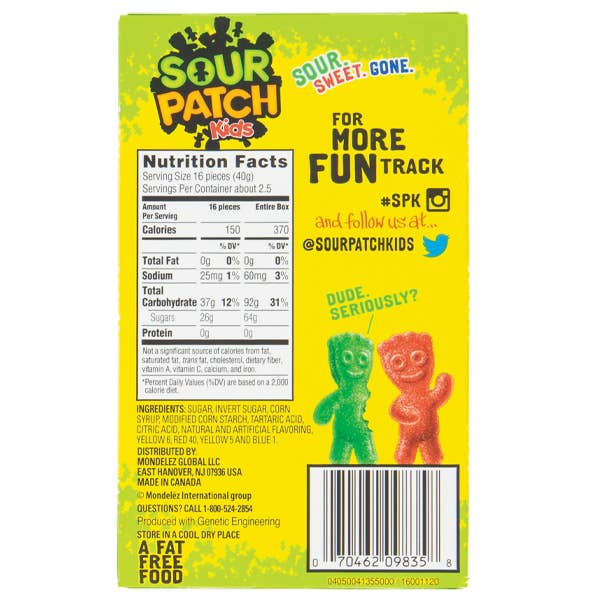 Kelli's - Wholesale Gummy - Theater Box Candy - Sour Patch Kids3