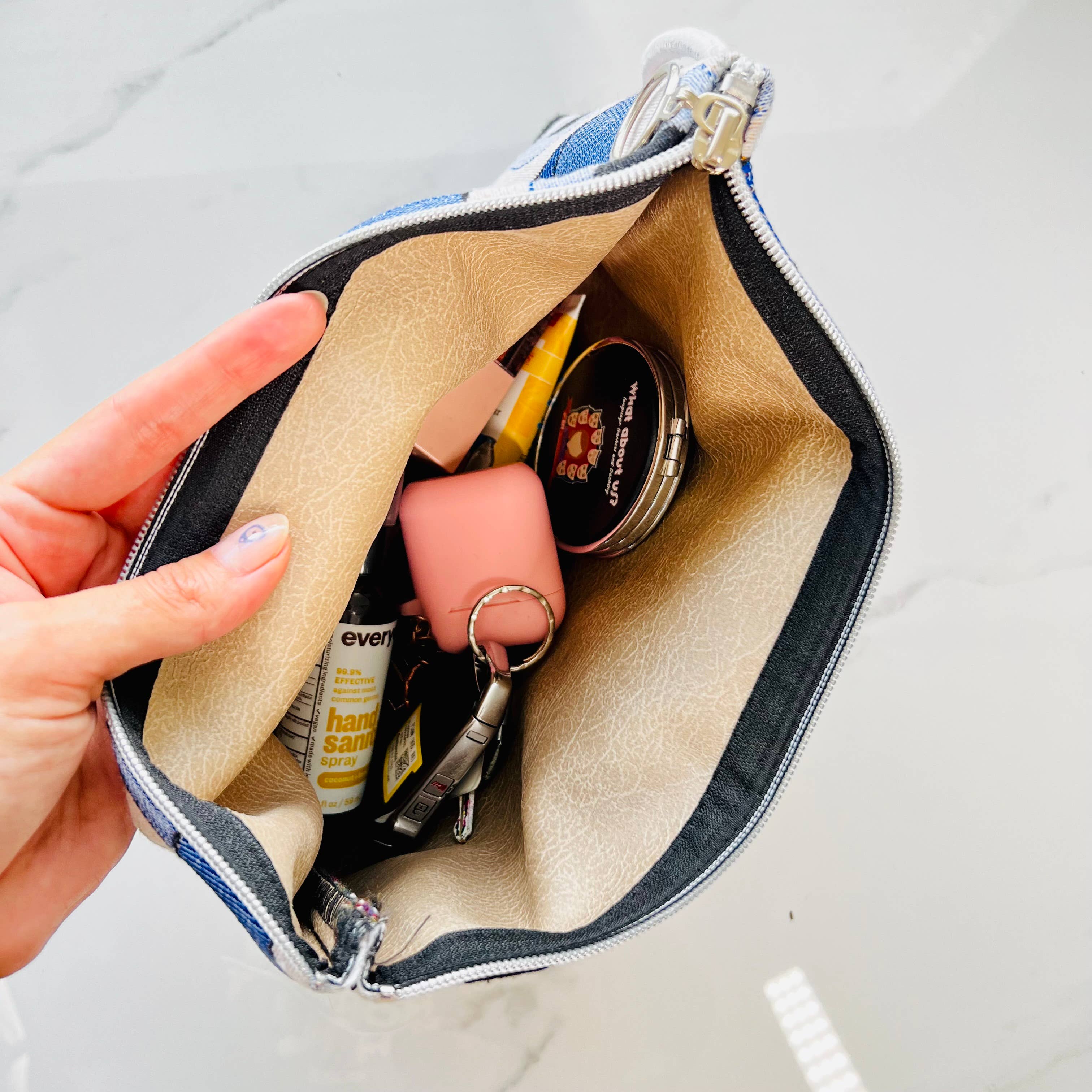 Umays Boho – wholesale Clutch bag – women's – Evil Eye Clutch with Wristlet, Boho iPad Sleeve1