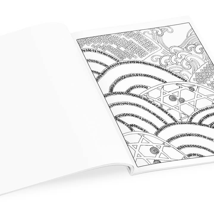 Pomegranate – wholesale Colouring and activity book – adult – Japanese Decorative Designs Coloring Book2