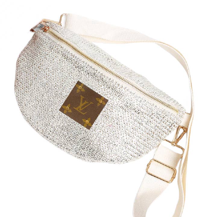 Embellish Your Life - Wholesale Belt Bag - Women's - Upcycled Textured Sling Bag1