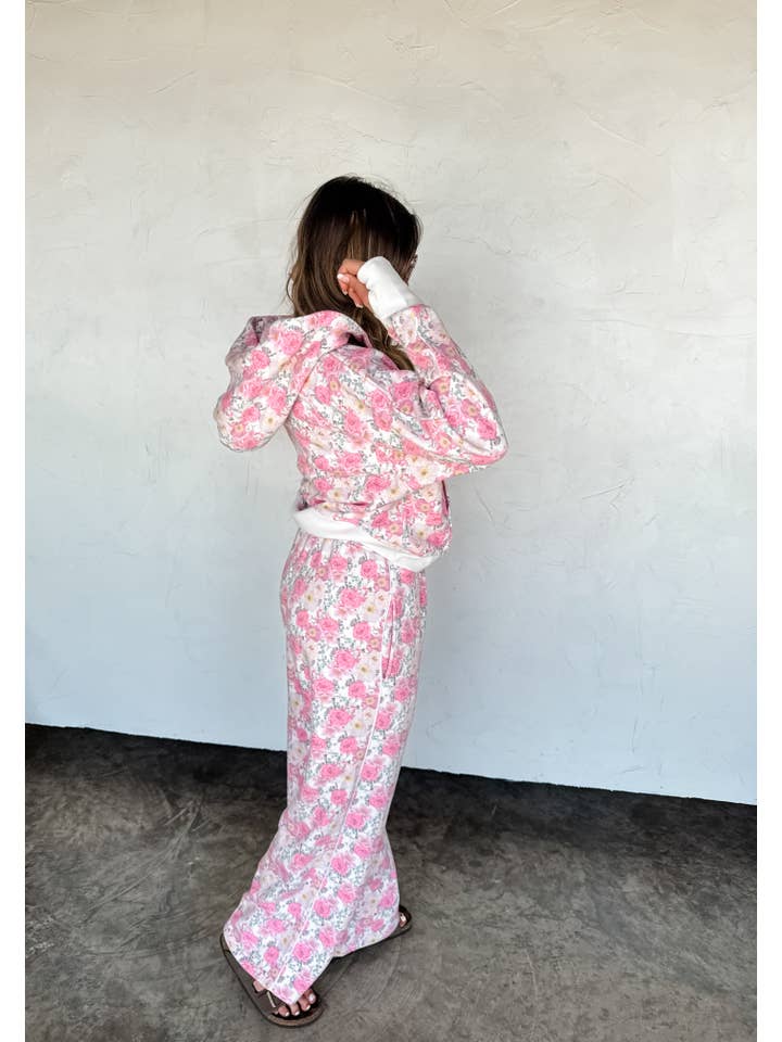 BLAKELEY - Wholesale Hoodie - Women's - FLORAL & CHEETAH EASY DOES IT PULLOVER4