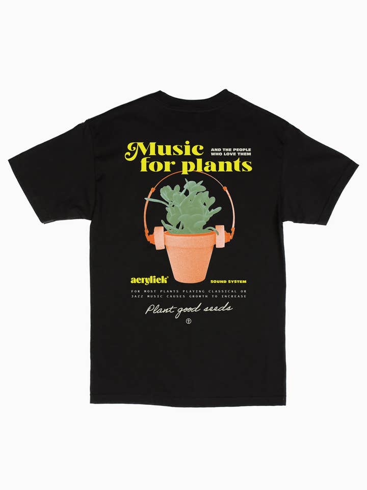 T-shirt Plant Music pour la vente par Acrylick