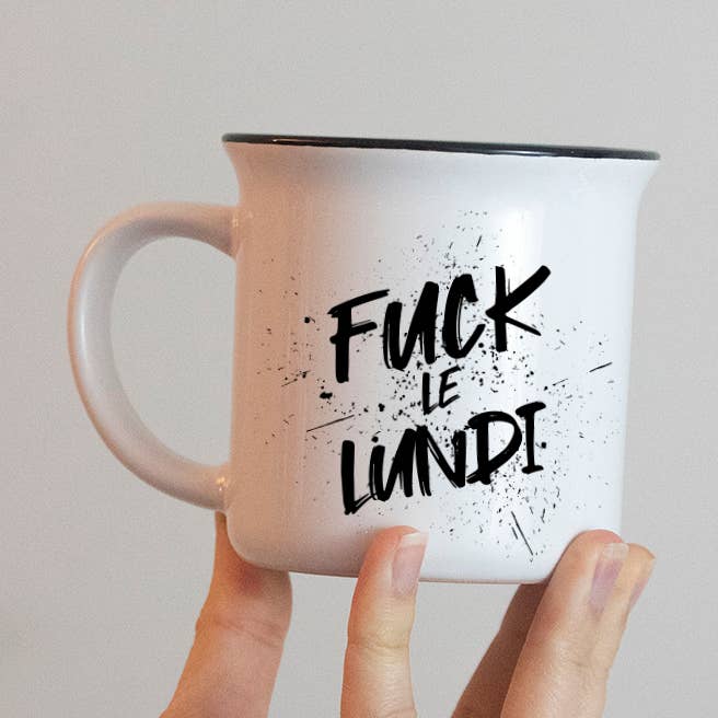Mug Fuck Monday / Back to School Special for wholesale by Bibiche fait son Cirque