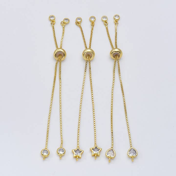 Adjustable Gold Filled Bracelet w/ Rubber Stopper, BR068 and other Purchase Wholesale adjustable bracelets. Free Returns & Net 60 Terms on Faire trending on Faire.