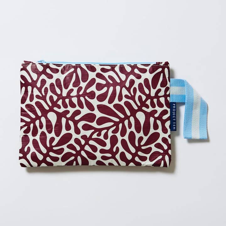 Mini Zip Pouch – Coral for wholesale by Project Ten Pty Ltd