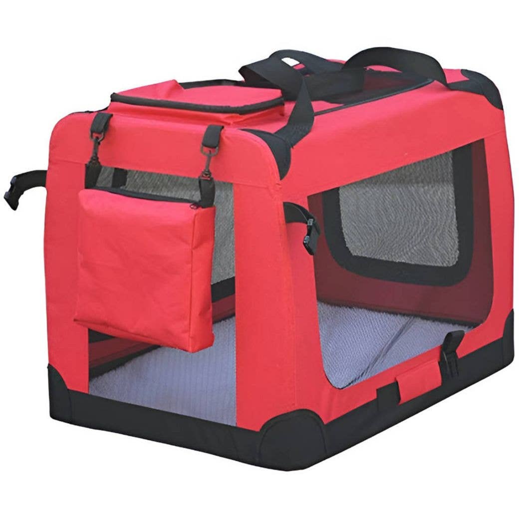 HugglePets - Vente Caisse de transport – chat et chien - Sac de transport pliable HugglePets en tissu pour animaux12