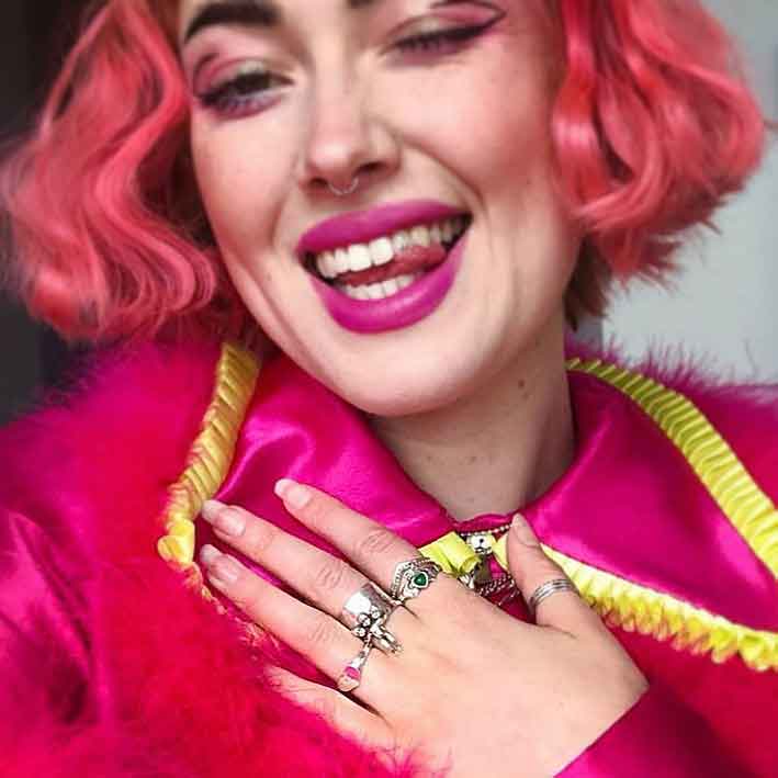 Anomaly Jewelry - Wholesale Cocktail/Statement Ring - Three Headed Baby Ring9