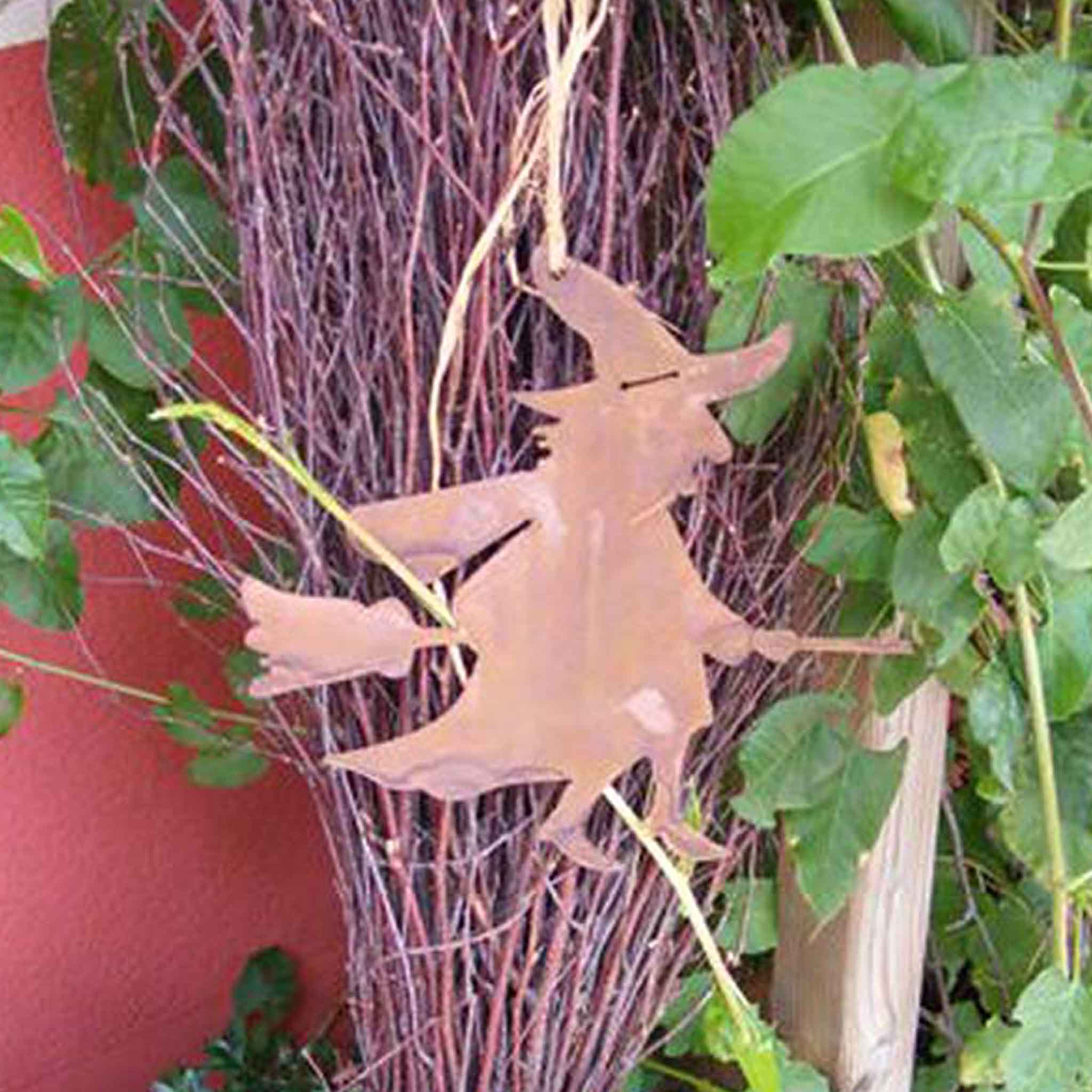 Rostikal - Wholesale Outdoor Ornament/Decor - Rusty metal decoration witch Halloween decoration3