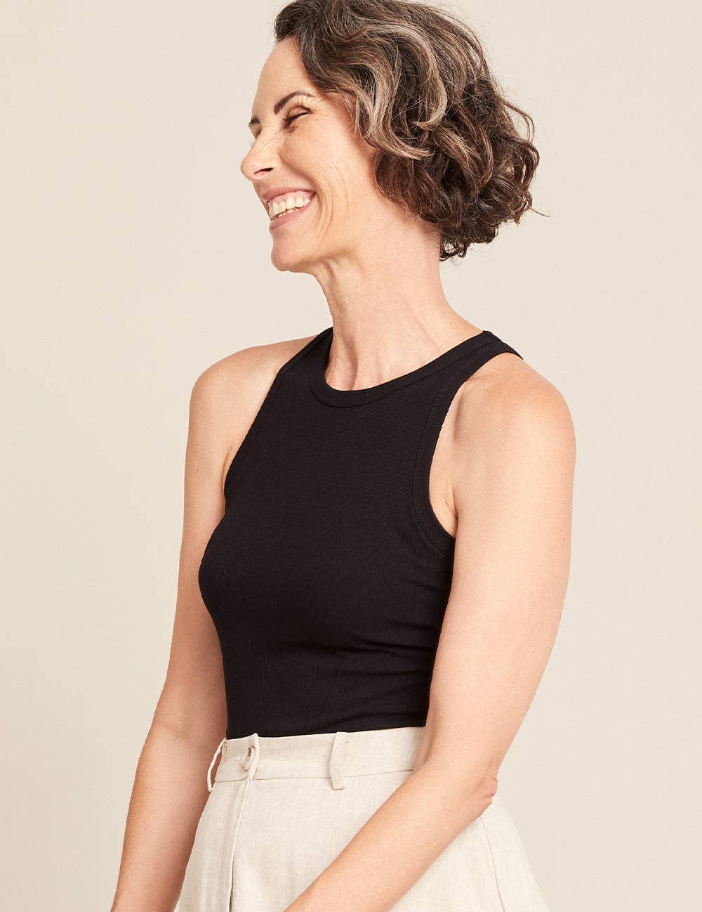 BOODY UK LTD – wholesale Tank top – Women′s – Women's Ribbed Racerback Tank0