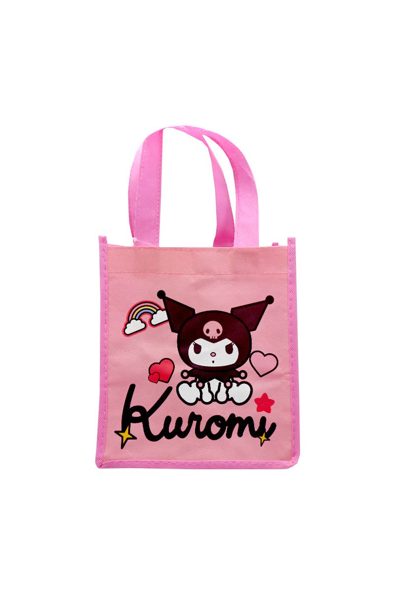 PINEAPPLE Beauty – Großhandel Tragetasche – Damen – UPD KUSH Kuromi Kleine umweltfreundliche pinke Tragetasche - 24 Stück1
