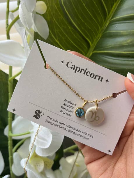 Zodiac Necklaces for wholesale by Showy LLC