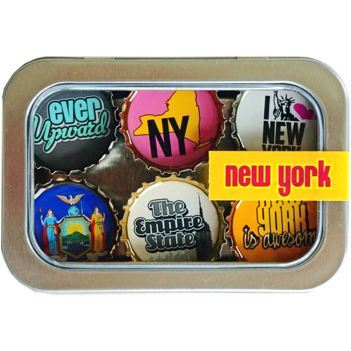 New York Magnets for wholesale by Kate's Magnets