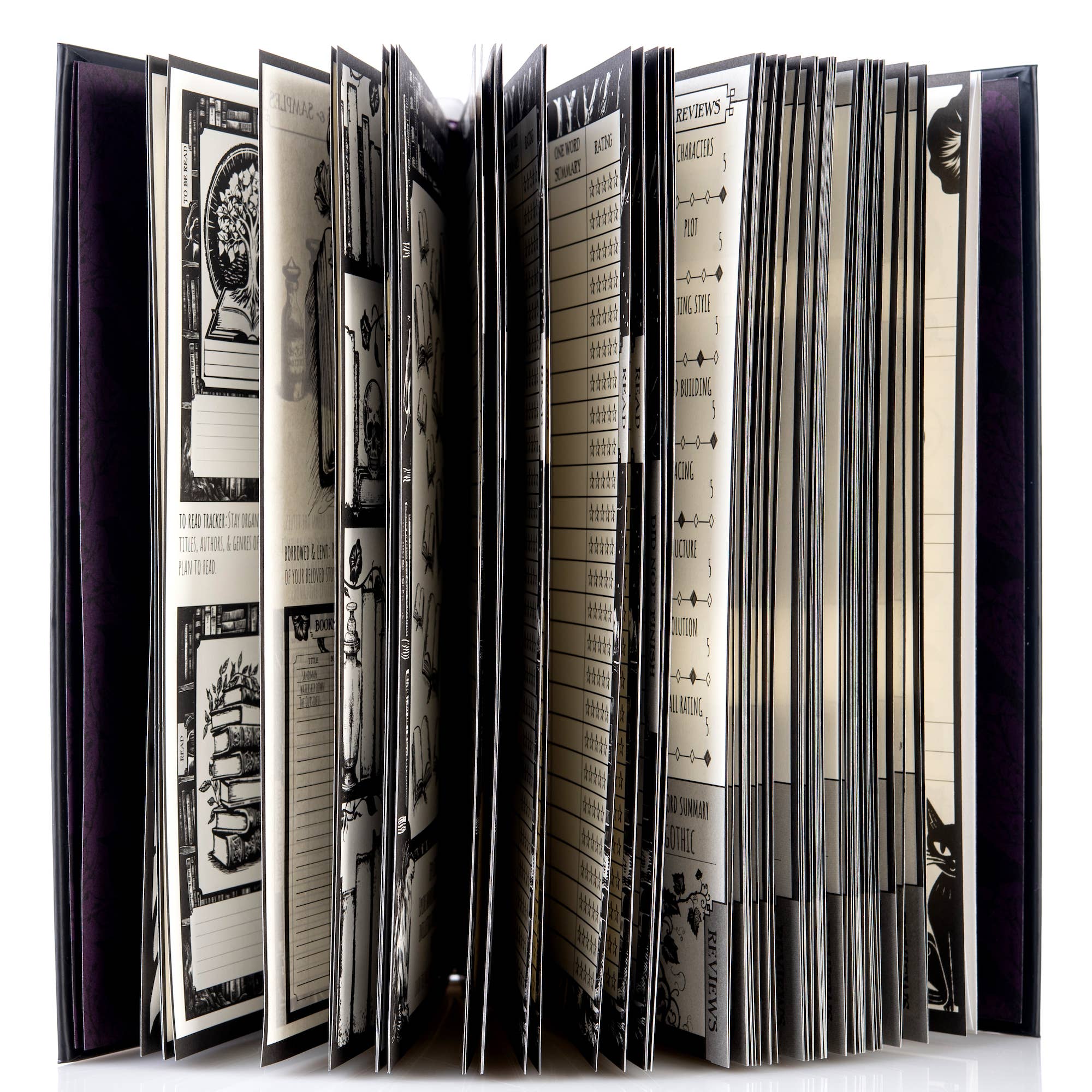 Conquest Journals - Wholesale Journal/Diary - Waiting for the Night Reading Journal4