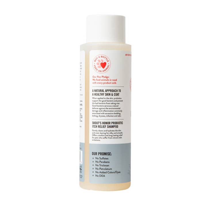 Pet Palette Distribution - Wholesale Pet Shampoo - Dog - Skout's Honor Probiotic Shampoo Conditioner Itch Relief 16oz