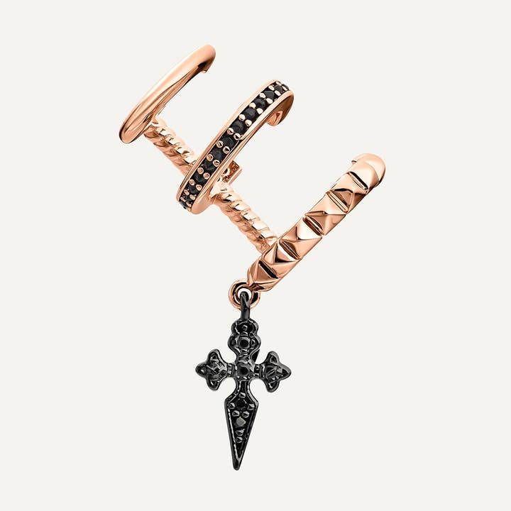 BOUCLE D'OREILLE PIERCING HARLOW SHINE pour la vente par EarCandy Jewelry