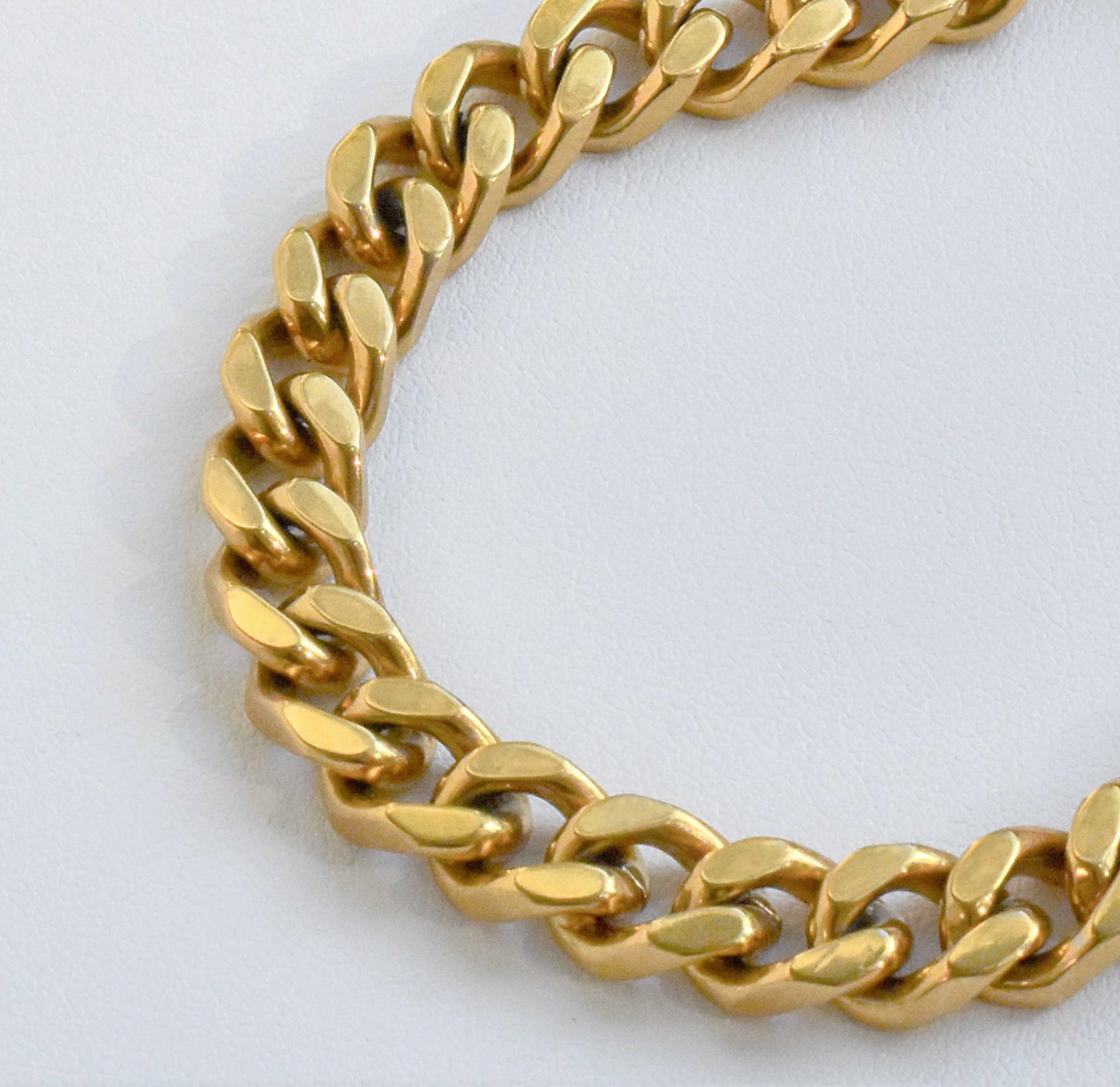 MAI DESIREE – Engroshandel Led/kæde halskæde – ROBERT GULD CUBANSKE KÆDE HALSKÆDE2