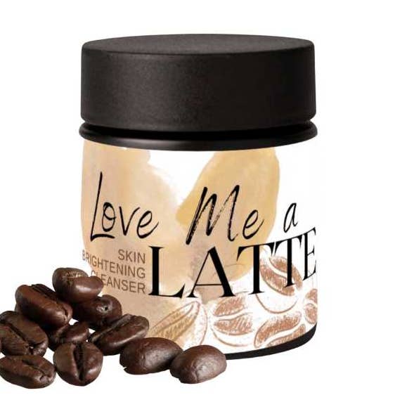 Love Me a LATTE Skin Brightening Jelly Cleanser for wholesale by NAKED body essentials