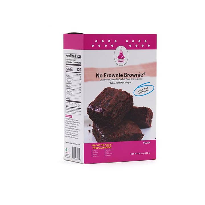 The Pink Bakery, Inc - Wholesale Browniemix - Geen Frownie Brownie Premium bakmix1