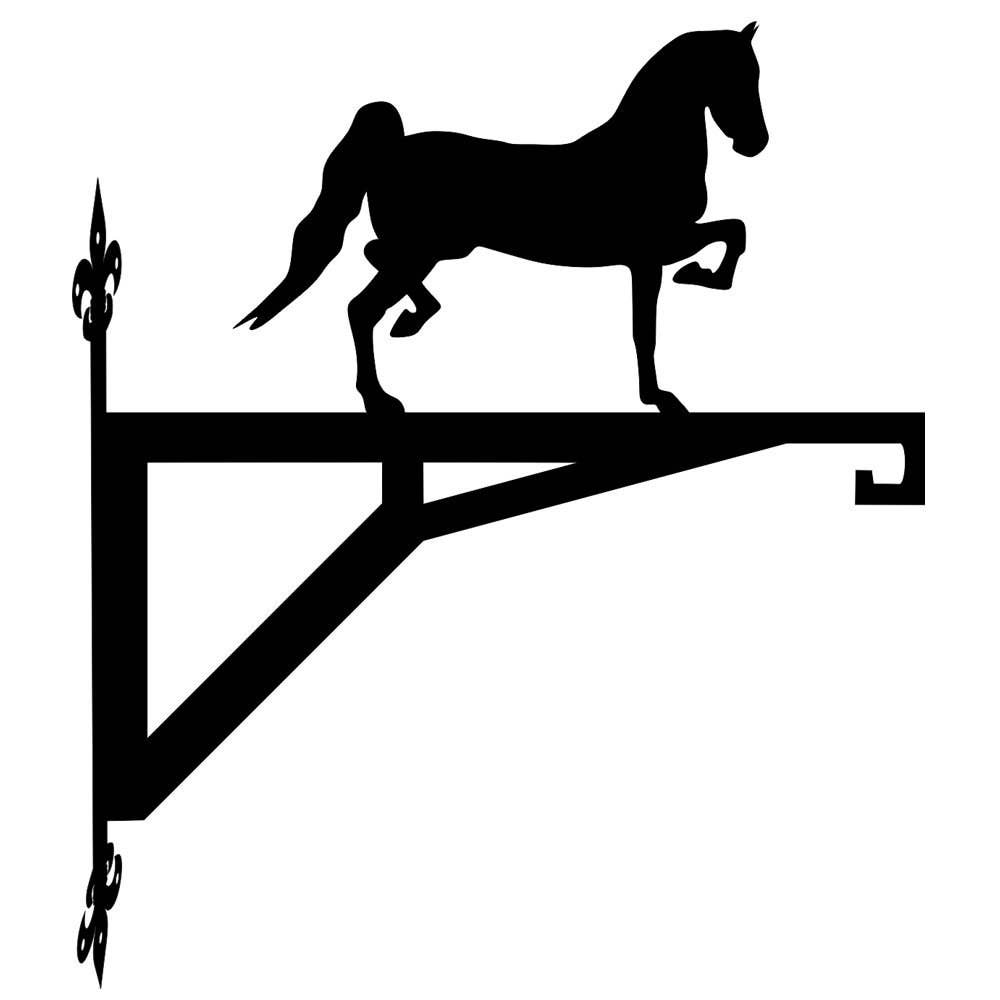 Steel Images – wholesale Wall Accent – Hackney Horse Walking Modern Contemporary0