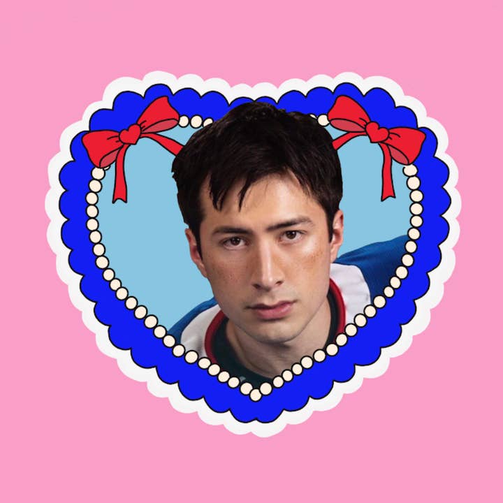 Heated Rivalry Shane Heart sticker for wholesale by Charlie's